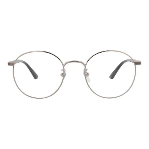 Gucci Unisex Round/Oval Ruthenium Black Transparent Fashion Designer Eyewear - Picture 1 of 4